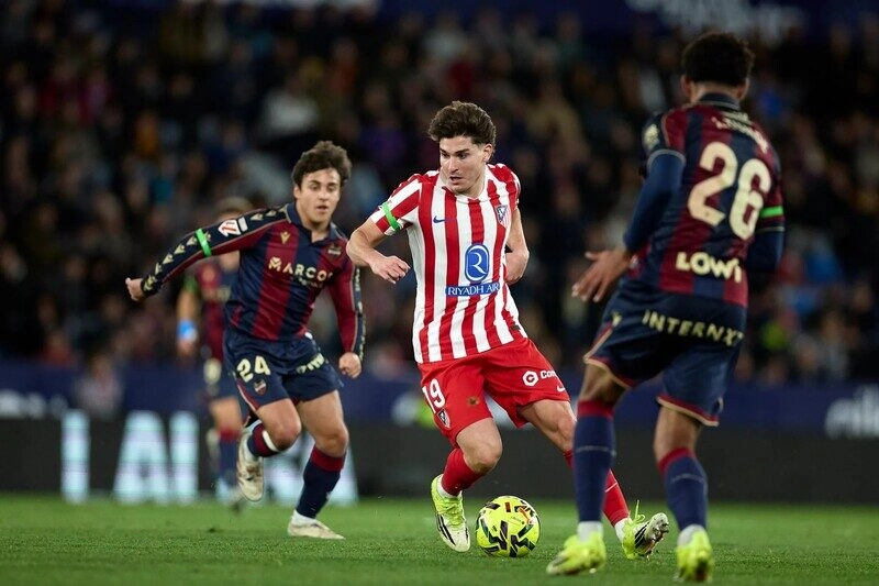 Levante vs Atletico Madrid - Sức mạnh vượt trội